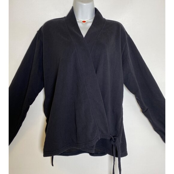 Athleta Retroterry Wrap Sweatshirt, Medium - Picture 2 of 8